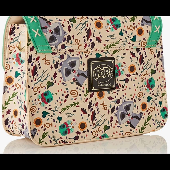 NWT Loungefly Disney Pocahontas Meeko & Flit Crossbody - Picture 3 of 4